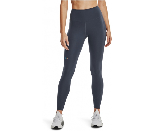 Womens compression 7/8 leggings Under Armour RUSH LEGGING W grey