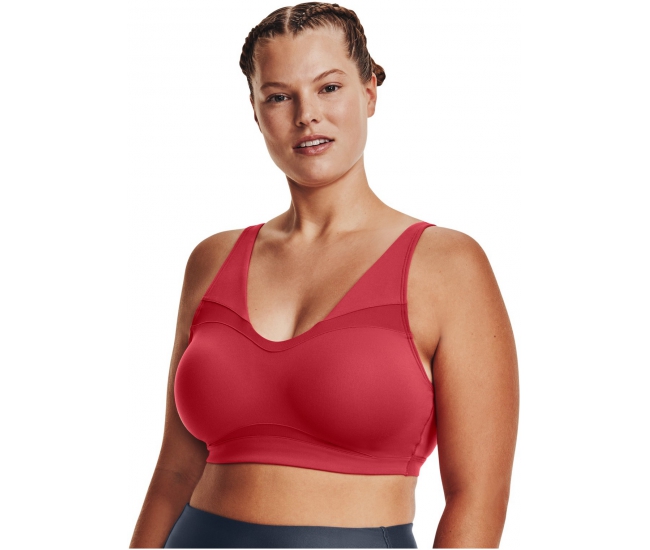 Womens sports bra Under Armour SMARTFORM EVOLUTION MID W red
