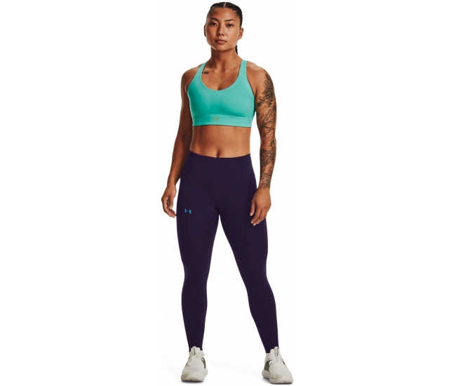 Womens compression 7/8 leggings Under Armour SMARTFORM RUSH ANK LEG W  purple