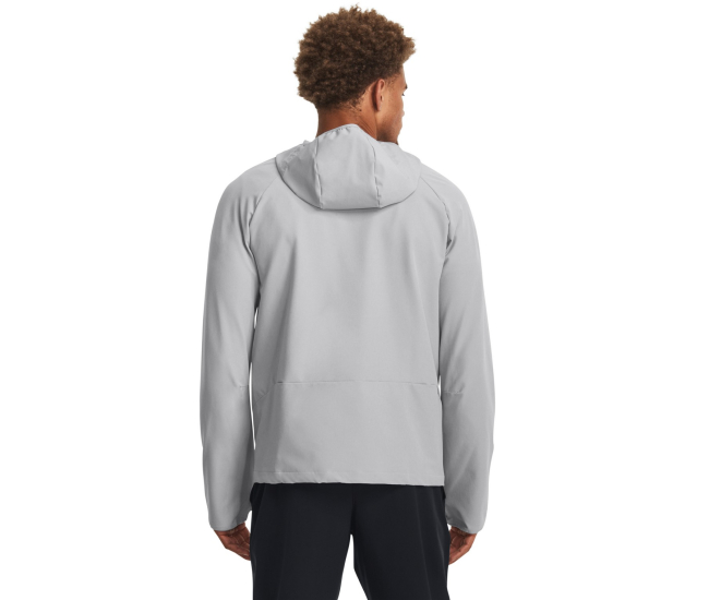 Mens winter jacket Under Armour STRM SESSION HBD LT JKT grey