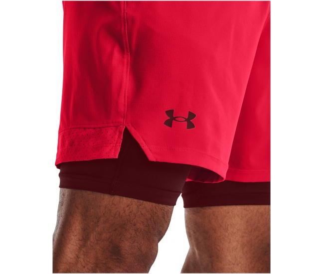 Under Armour Training Vanish woven 6 inch shorts in red
