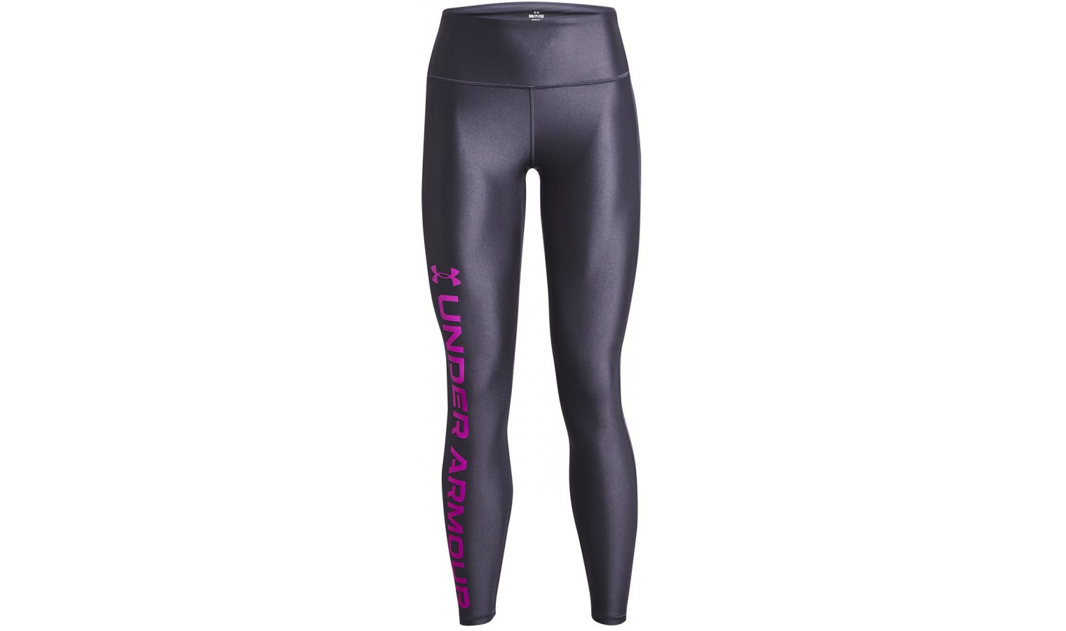 Womens high waisted compression leggings Under Armour ARMOUR BRANDED  LEGGING W grey